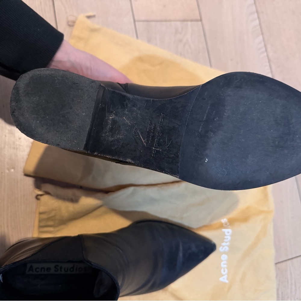 Acne Studios Jensen Leather Boots - Picture 7 of 9